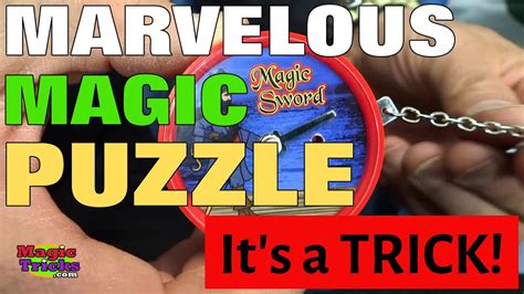 The magix sword puzzle: An immersive puzzle-solving experience